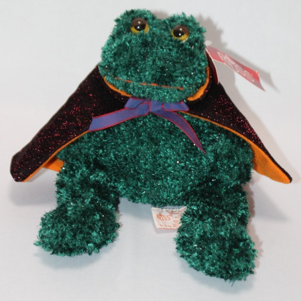 RUSS Berrie Count Frog Stuffed Bean Bag Plush